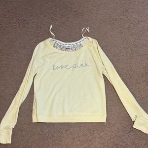 Victoria's Secret PINK Lace Detail Top